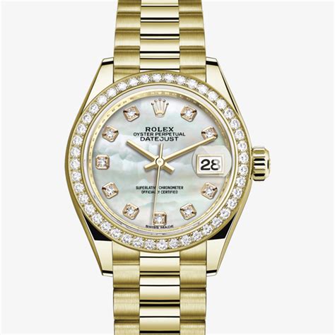 rolex date just 28